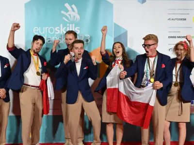 Happy Polish Competitors